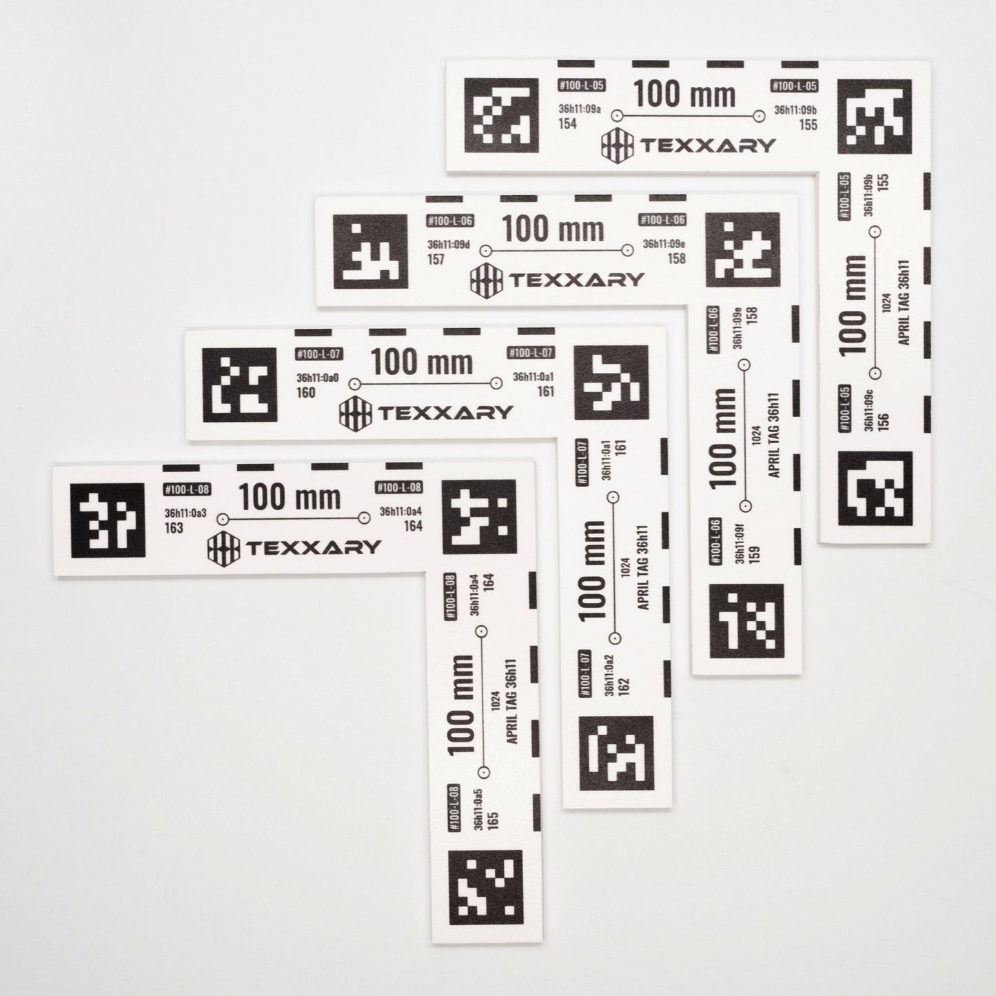 April Tag Scale Bars 100mm L