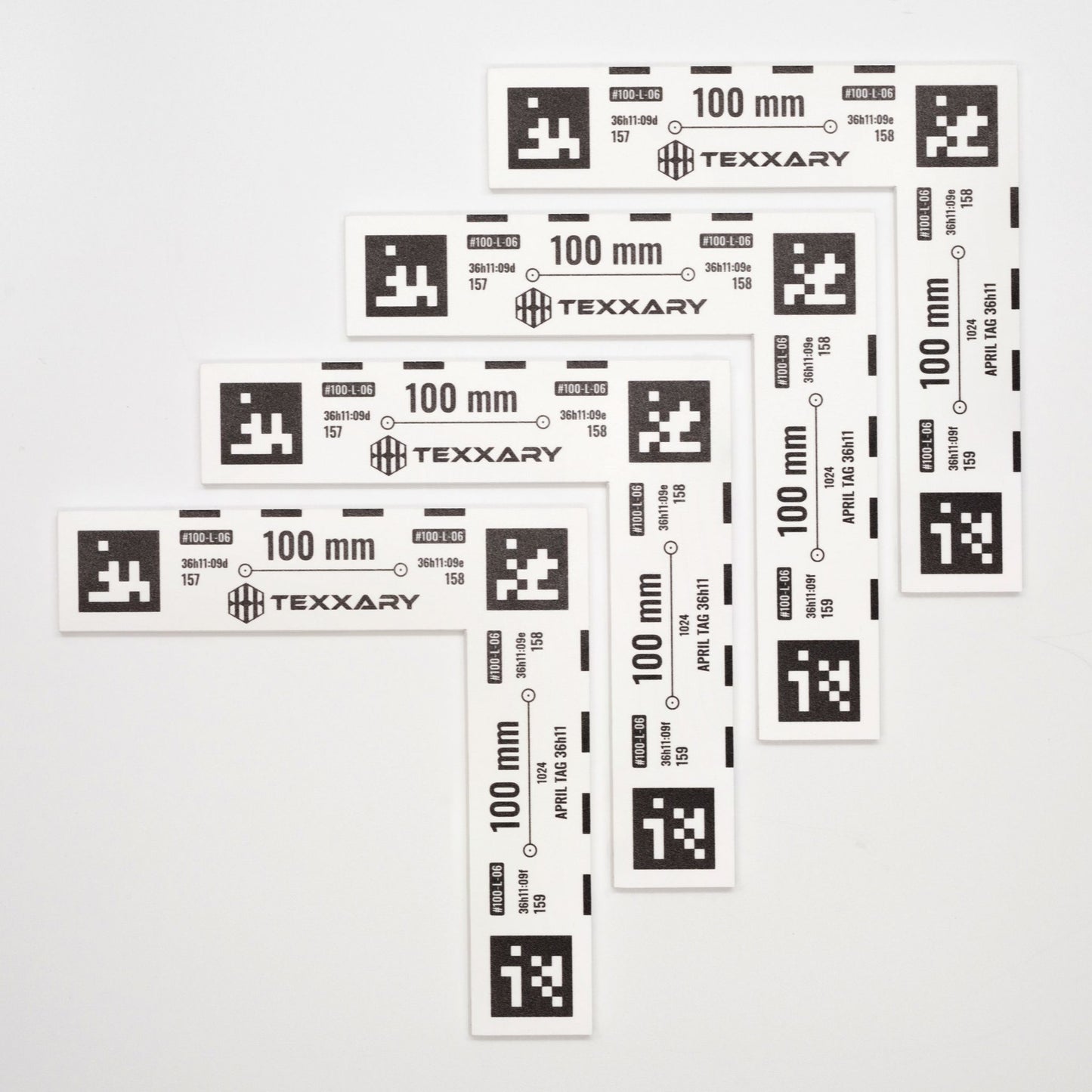 April Tag Scale Bars 100mm L