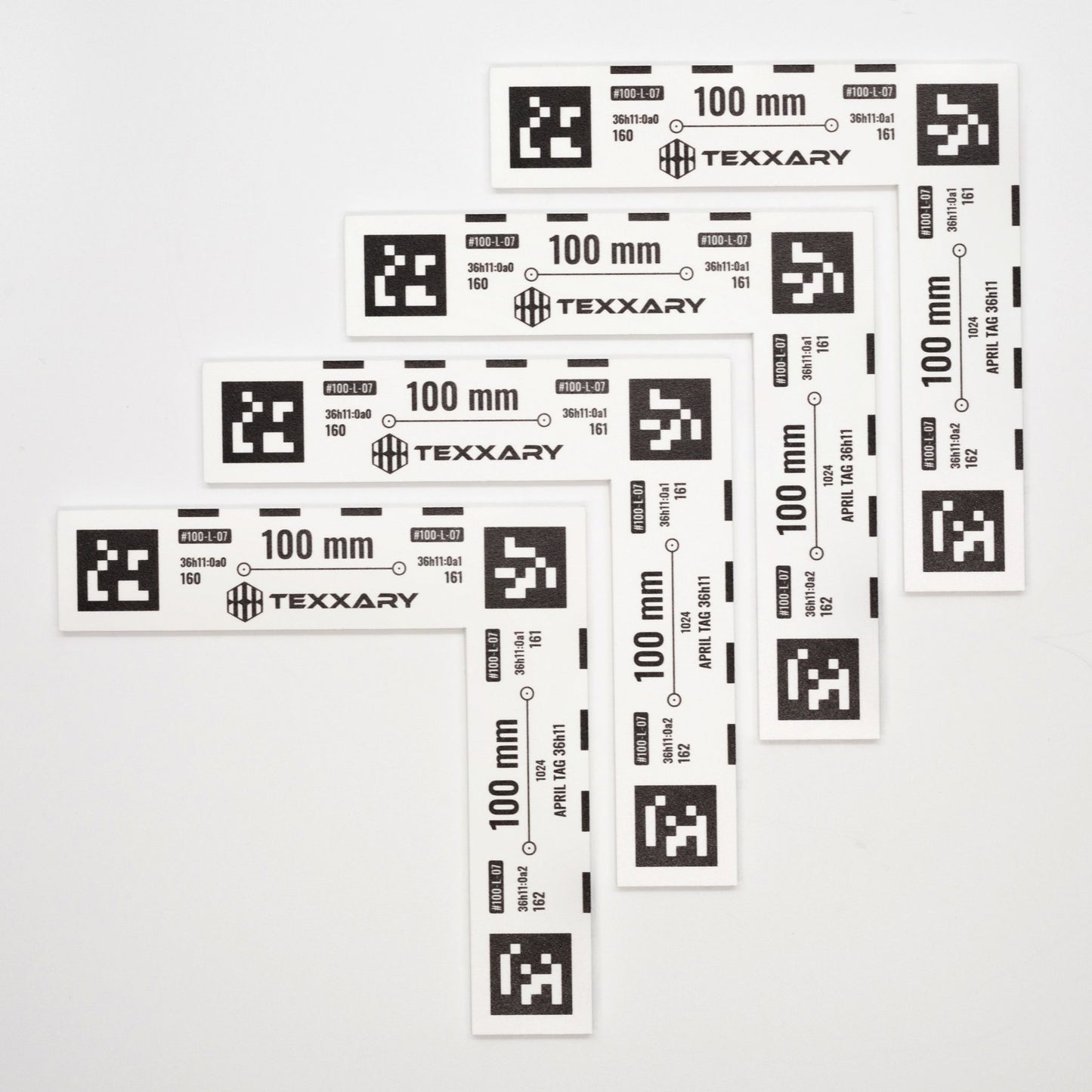 April Tag Scale Bars 100mm L