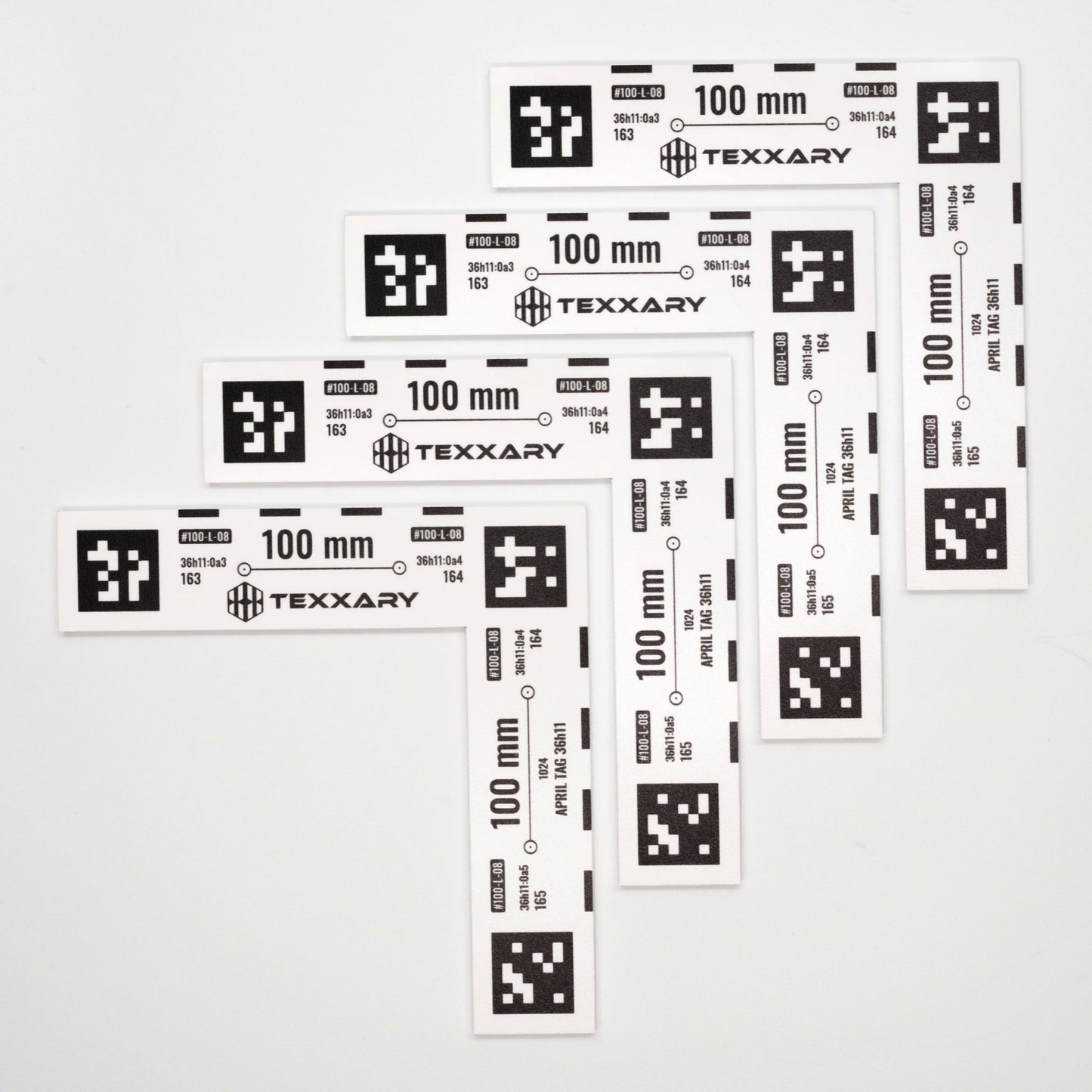 April Tag Scale Bars 100mm L