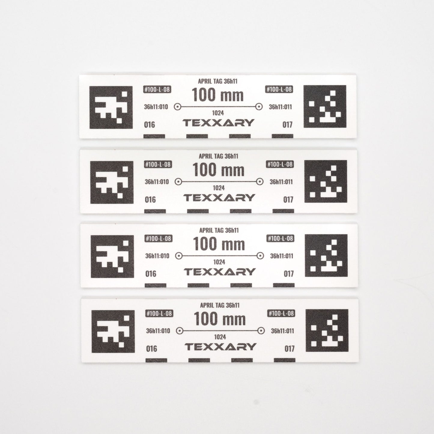 April Tags Scale Bars 100mm I