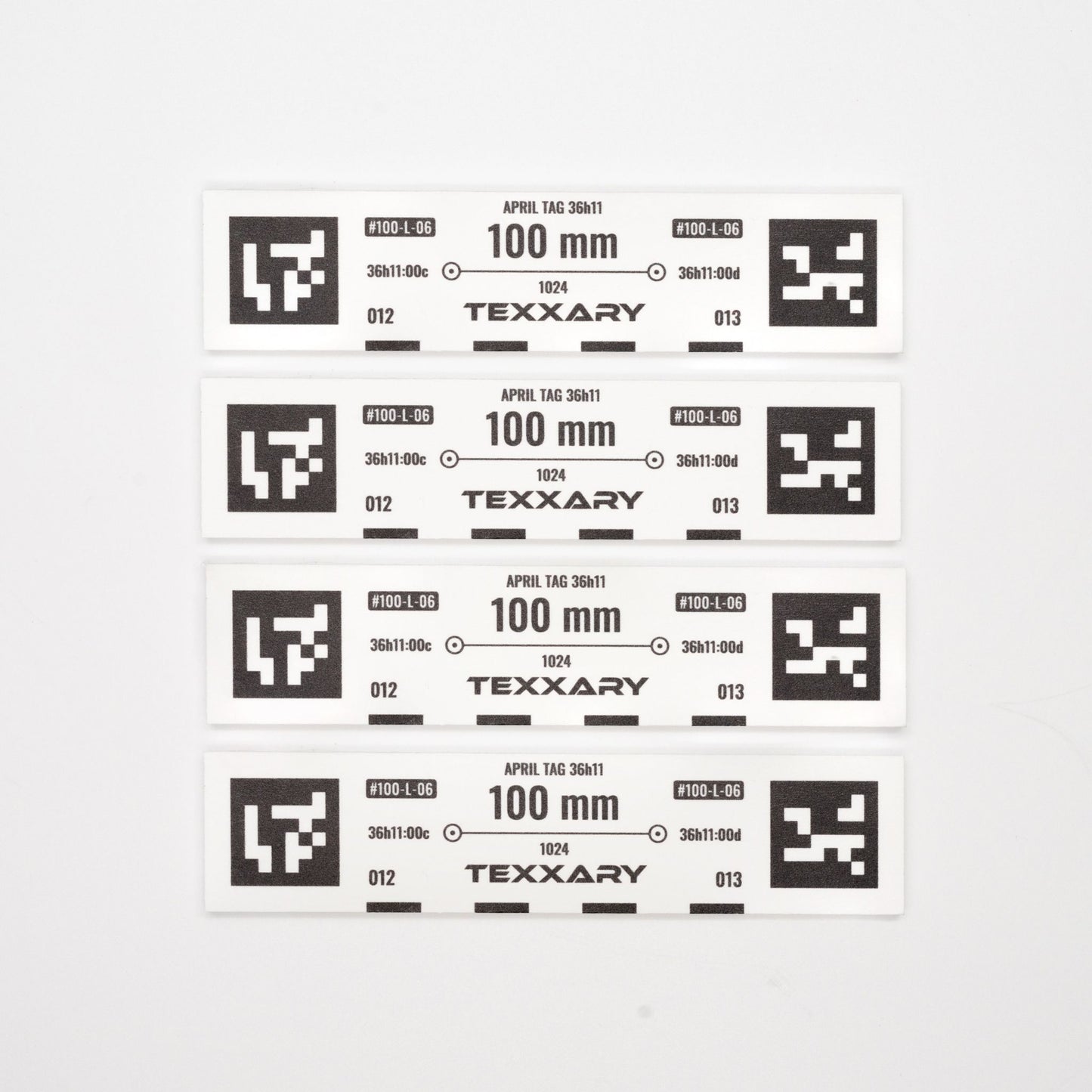 April Tags Scale Bars 100mm I