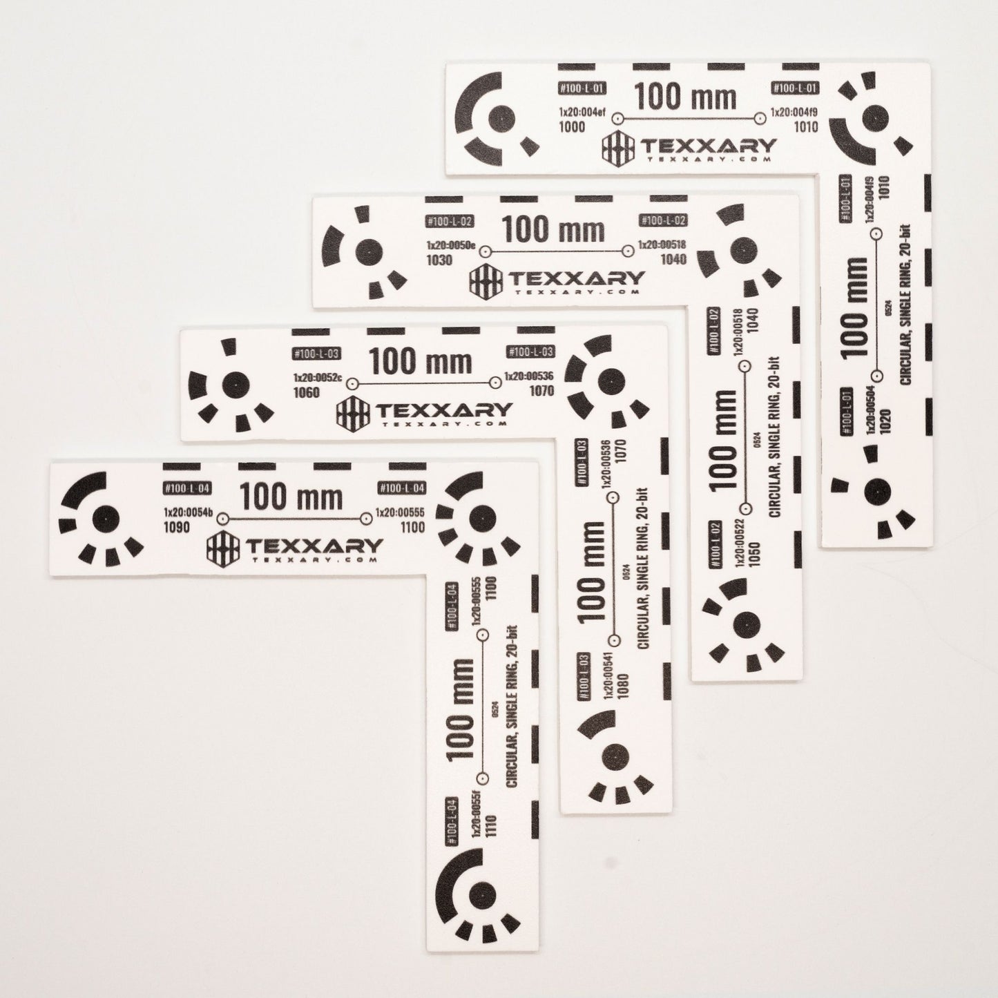 Coded Targets Scale Bars 100mm L