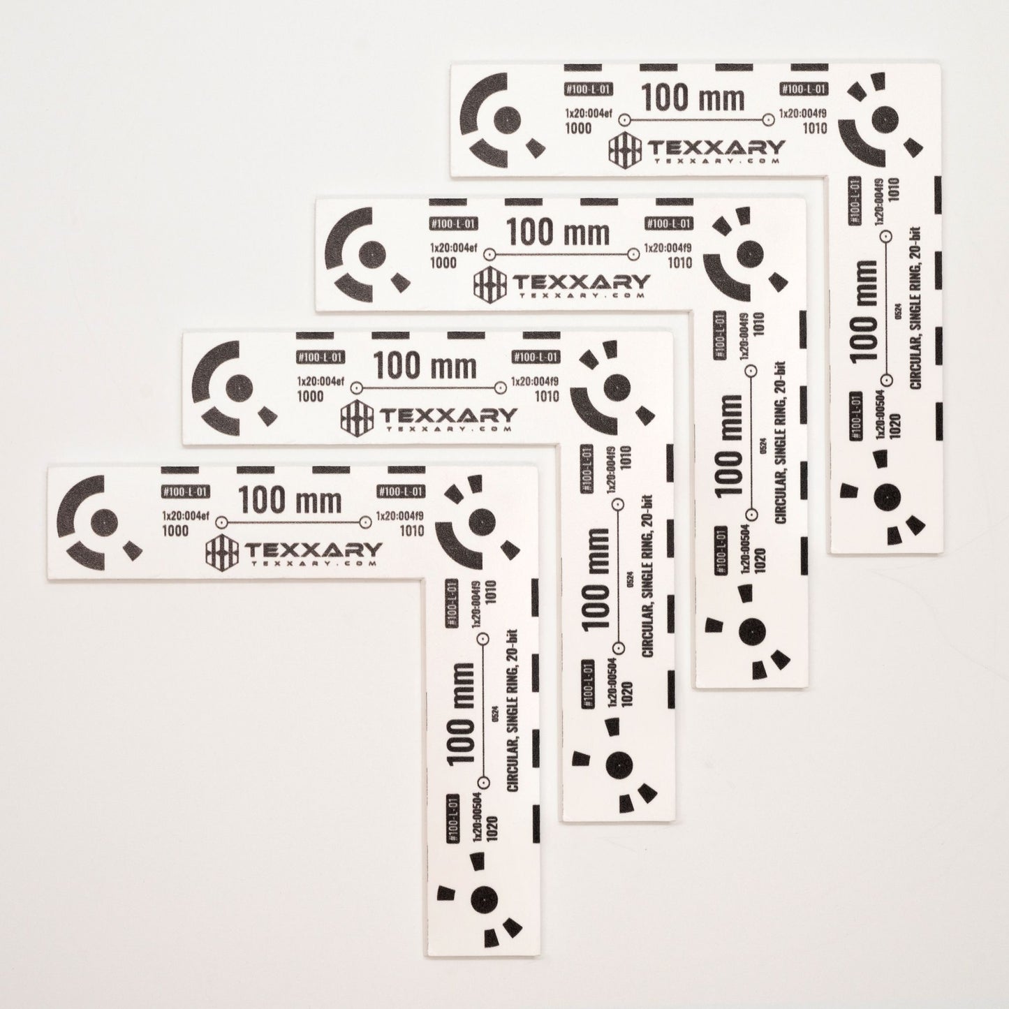 Coded Targets Scale Bars 100mm L